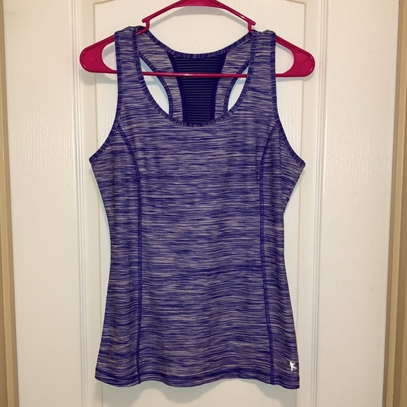 Danskin Now Tops - Danskin Now Women’s M Purple Racerback Tank